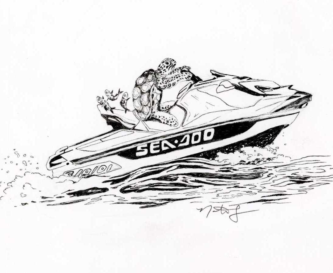 Born to Swim, Forced to Jetski