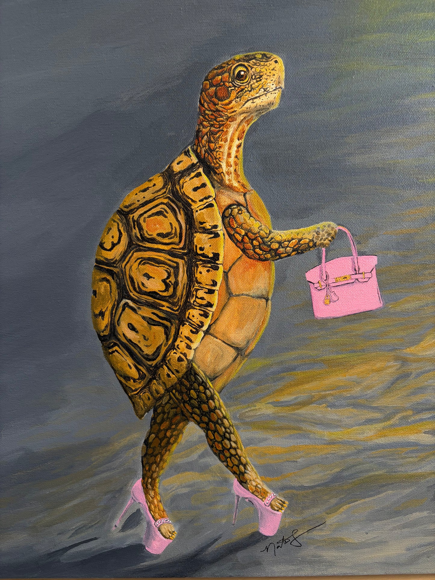 Birkin Box Turtle Girlie