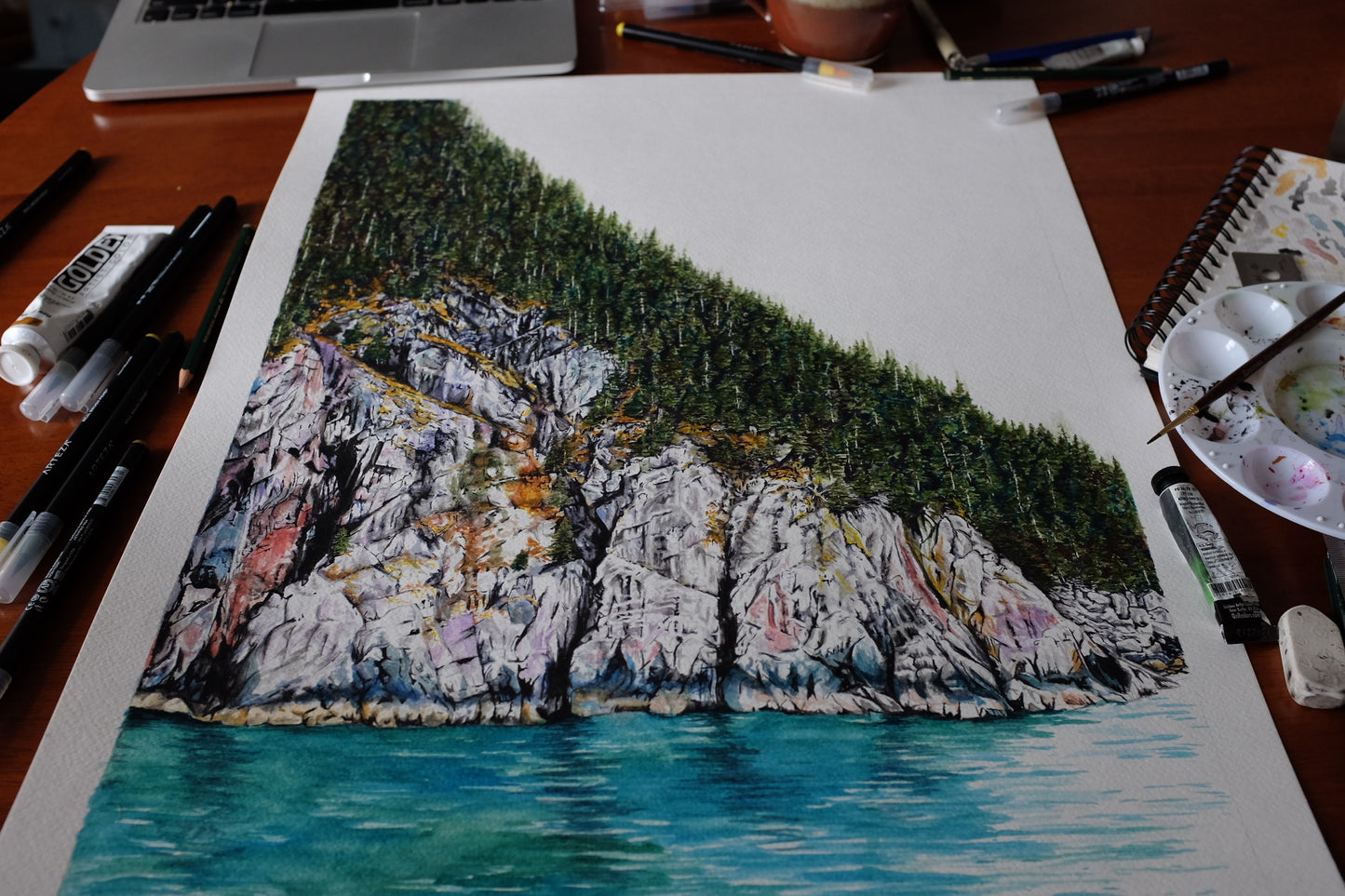 Steep Islands, Beautiful Worlds Apart